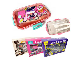 Ланч-бокс, пластик,з приборами, 8849, 11,5*17см, 35-5,470052