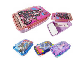 Ланч-бокс, пластик., з приборами, 8851, 13*21см, 35-3,470054