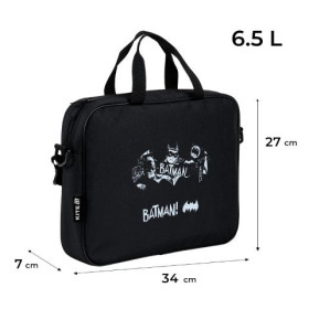 Шкільна текстильна сумка Kite A4, 1 від., DC26-589 DC Batman