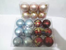 Шари ялинкові 84224, 7см 6шт/наб (64наб)