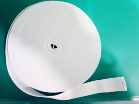 Гумка для одягу плетена, широка, 2,5 см × 25 м