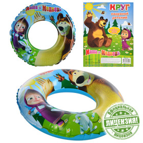 Круг MM 0043 (144шт) ММ, детский, надувной, 61см, ПВХ, в кульке