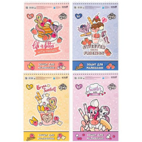 Альбом для рисования Kite, 30 л., LP25-243 спор., УФ лак+глитер, My Little Pony (8)