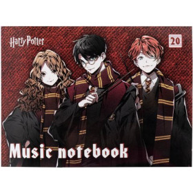 Зошит для нот Kite А5, Harry Potter HP25-405, 20 аркушів