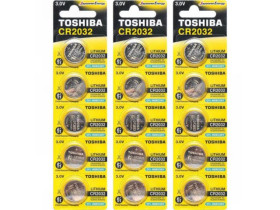Батарейка Toshiba таблетка CR 2032 (5шт)