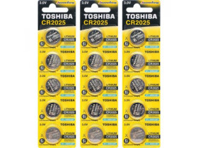 Батарейка Toshiba таблетка CR 2025 (5шт)