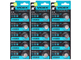 Батарейка Videx таблетка 1220 (5шт)