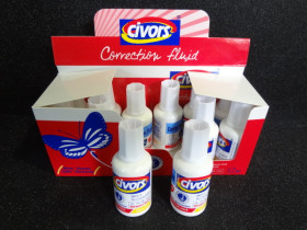 Коректор з пензл."И" CIVORS 8009 (12шт)