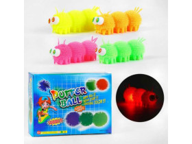 Іграшка антистрес 52835 *Гусиничка* 24шт