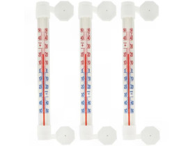 Термометр віконний 20*2см на липучці CH1050