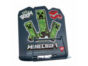 Підставка для книг фігурна Yes "Minecraft.Creeper", метал 470525