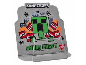 Підставка для книг фігурна Yes "Minecraft", метал з висічкою 470512