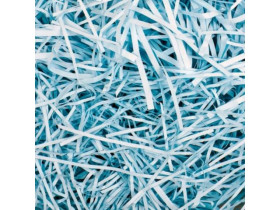 Наповнювач для декору, стружка блакитна, 100 г