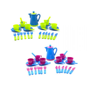 04-419 Посуда,31предм.Кофейник,на 6 персон (10шт)