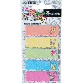 Закладка бумажная Kite TK23-480, 5х15х50мм, 100 шт, прям.