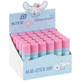Клей-олівець Kite CR26-130, 8 г з індикатором PVP, Cinnamoroll  (30шт)