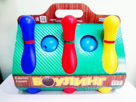 0017 Кеглі 6шт №1-001 (6шт)