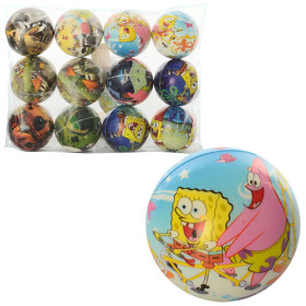 Мяч для фитнеса MS 0482 (25шт) с ручкой, 55см, 600г, 5 видов