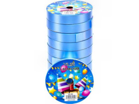 Лента полипропиленовая, 18 мм×10 м, голубая, арт. 13-183 (10 шт.)