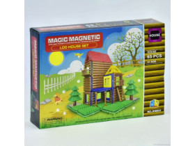 Конструктор магнітний JH 8852 Будиночок 65 деталей