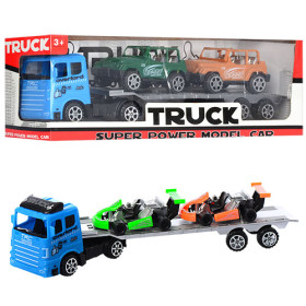 Трейлер K158-11A-16A (60шт) инер-й, 29см, машина 2шт, 9см,  2 вида, в кор-ке,30,5-10,5-7см