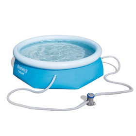 BW Бассейн 57268 (1шт) семейный,244-66см, круглый, фильтр-насос, в кор-ке