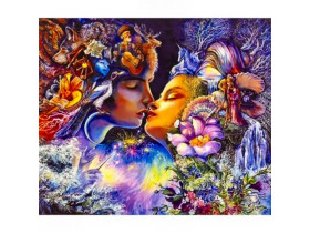 30414 Картина за номерами, пензлик+фарби 40*50см