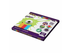 Пластилін ZIBI-6224 SMART Line 12кол/240гр (12шт)