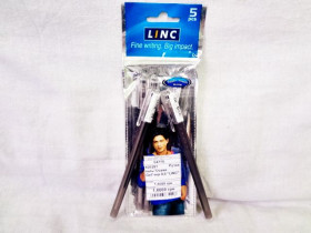 420281 Ручка гель"Ocean Gel"чер 0,6 "LINC"