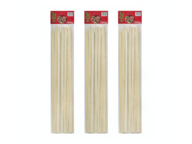 Бамбукові шампури для барбекю і гриля 25см*9мм (1уп/100)