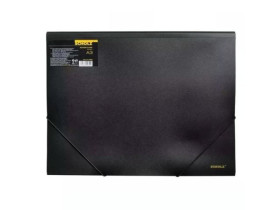 Папка на гумці А3 РР, 550мкн, чорна 5064 SOZ