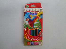 Олівці кол."И" 12кол.7012 (12/240)