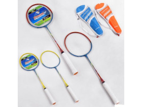 Бадмінтон метал 44565  ракетки 2шт+воланчик