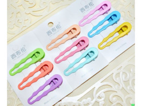 Лапка-зажим для волосся 01-84 ярка (3шт)