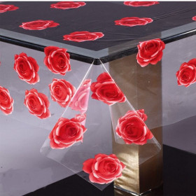 1859 Клеенка ПВХ в рулоне силикон "France" 1.40*30м