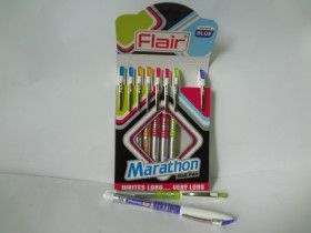 Ручка "Flair Marathon" 1102 син.(10/100/1200)