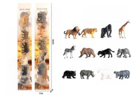 Набір тварин KZ 956-005 F (96/2) 2 види, “Ферма”, 6 тварин, в коробці