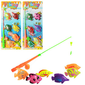 Рыбалка M 2492 (72шт) 3 вида, на листе, 21-52-3см