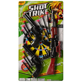 Набор оружия 856-5 (72шт) автомат, листовое, 31-56-4см