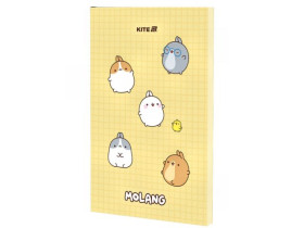 Блокнот Kite А5, 64 арк., термобіндер, Molang ML25-193