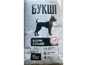 Сухий корм для собак великих порід з яловичиною "Букші"10 кг