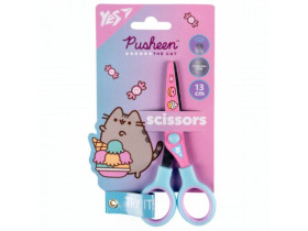 Ножиці Yes "Pusheen" 13см, з принтом на лезі 480437