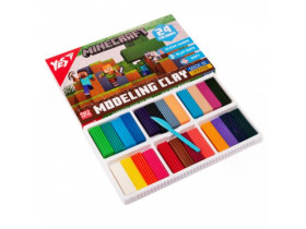 Пластилін Yes, 24  кол., 480г "Minecraft" 540682