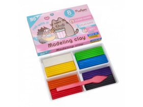 Пластилін Yes, 8 кол., 160г "Pusheen" 540657
