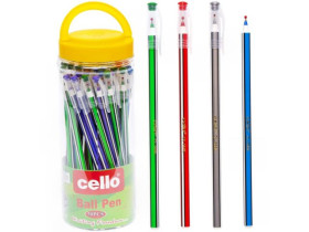 Ручка масляна CELLO CL568L синя (50/2000)