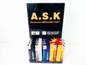 Зажигалка з фонар.№ 60818 (50шт)