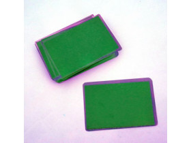 Цінник ламінований ЖОВТИЙ неон (10/50) 65*95мм