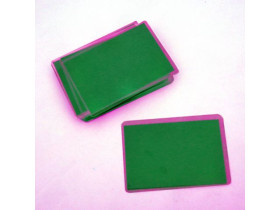 Цінник ламінований ЗЕЛЕНИЙ неон (10/50) 65*95мм