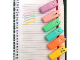 Набір текстмаркерів, 6 кольорів, QX-888-6, імпорт