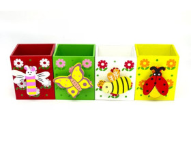 Стакан для ручок дитячий дерево 562103 (30шт)